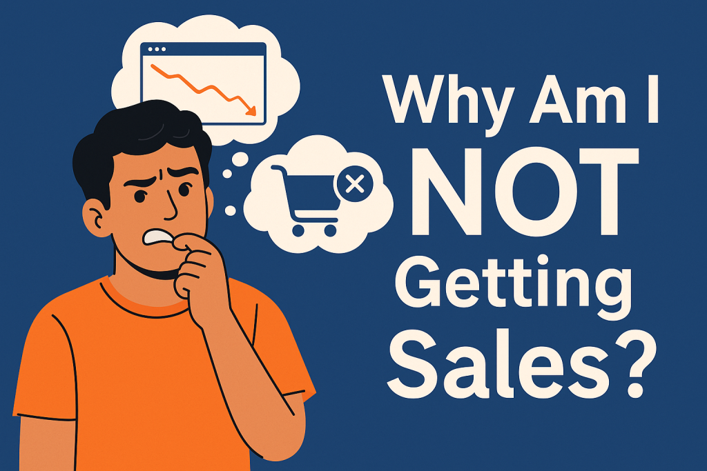 Dropshipping store is not getting sales in India