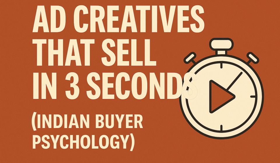 Amazing Willing Ad Creatives That Sell in 3 Seconds: How to Grab Indian Buyers Before They Scroll Ad creative that sells