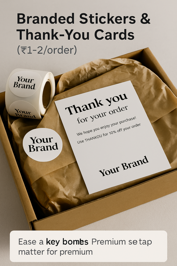 Premium Dropshipping Packaging Tips India