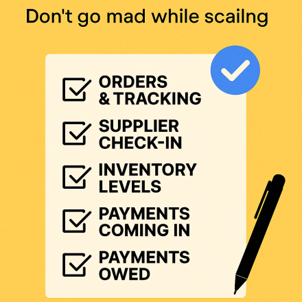 Indian Dropshippers Daily Checklist
