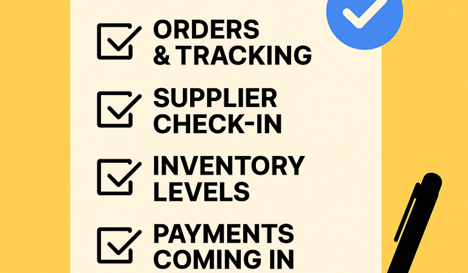 Indian Dropshippers Daily Checklist: Don’t Go Mad While Scaling (2025 Ultimate Guide) Indian Dropshippers Daily Checklist
