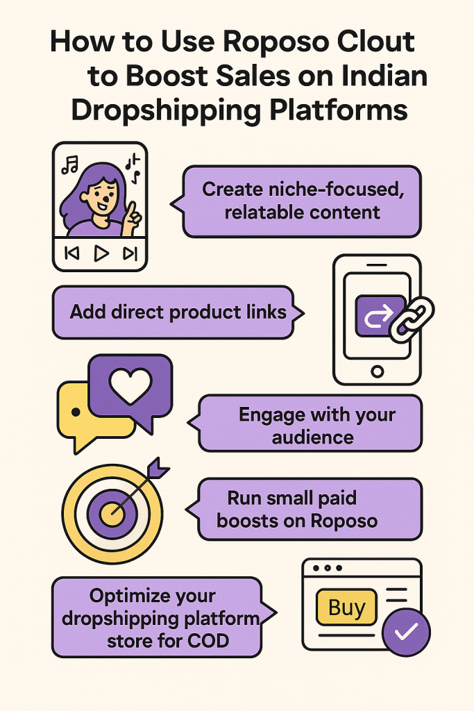 Roposo Clout and Indian Dropshipping Platforms:
