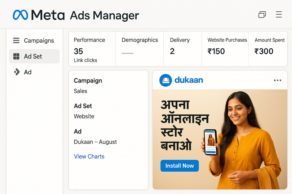 Facebook Ad Manager for Dropshipping in India